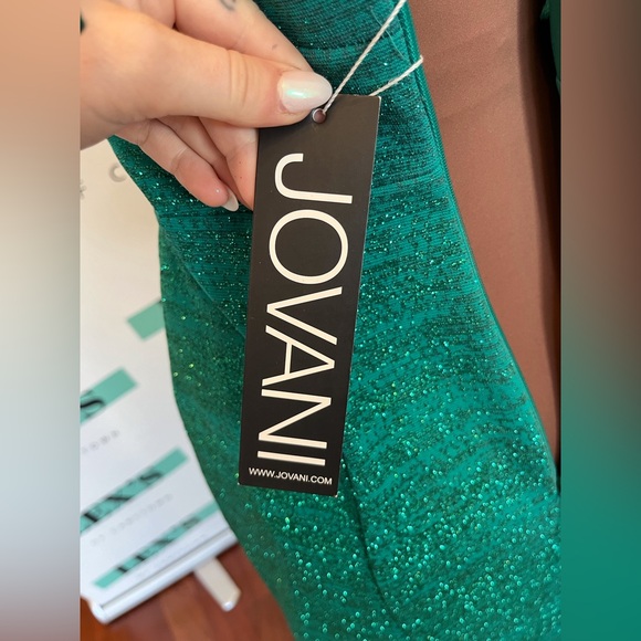 Jovani Glitter Gown - Picture 8 of 8